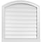 Ekena Millwork Arch Top Surface Mount PVC Gable Vent w/ 2"W x 2"P Brickmould Sill Frame, 26"W x 26"H GVPAR26X2603SN - alternate 1